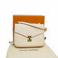 Louis Vuitton Pochette Metis Creme Beige Empreinte