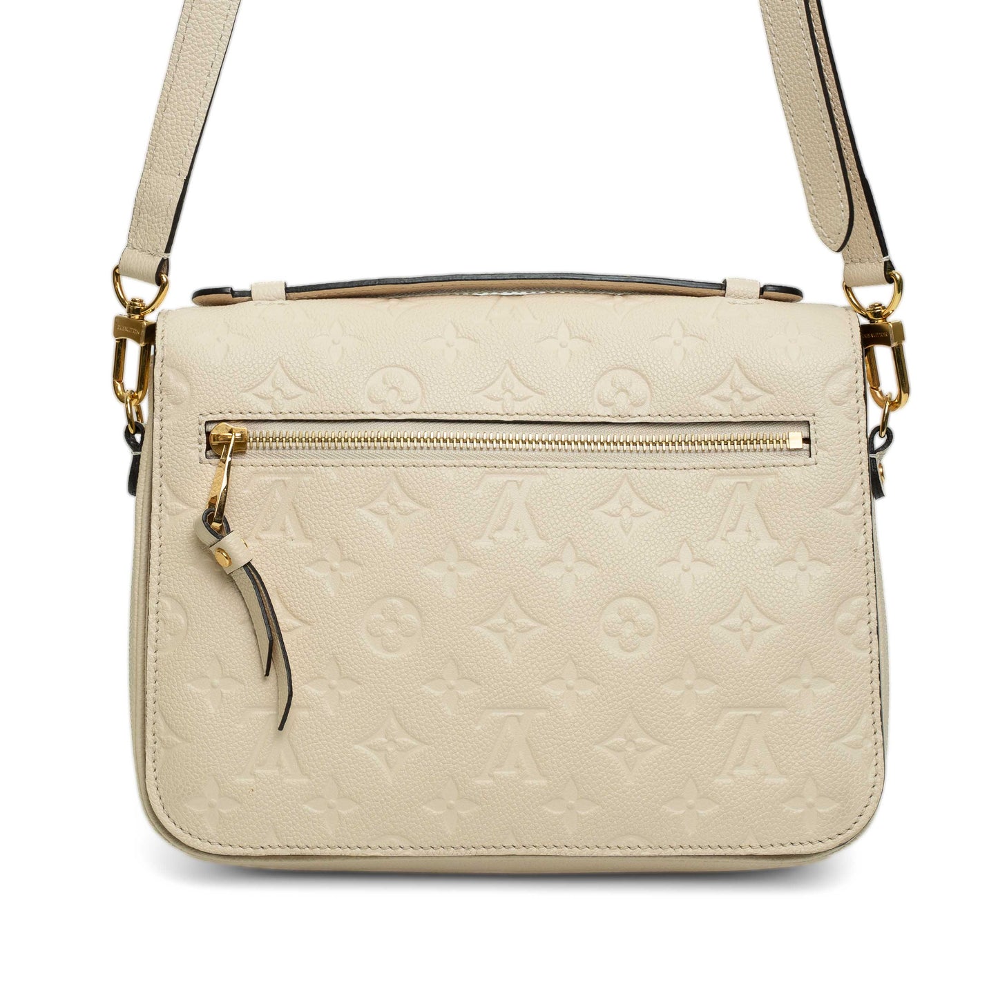 Louis Vuitton Pochette Metis Creme Beige Empreinte