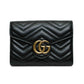 Gucci GG Marmont Black Matelasse Wallet