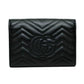 Gucci GG Marmont Black Matelasse Wallet