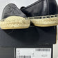 Saint Laurent Leather Espadrille Flats image 4