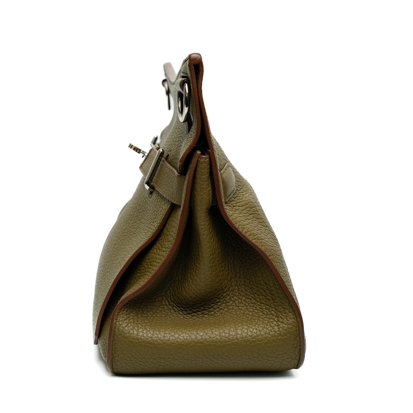 Hermes Canopee Fjord Leather Messenger Bag