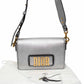 Dior J’adior Silver Grey Leather Flap Bag