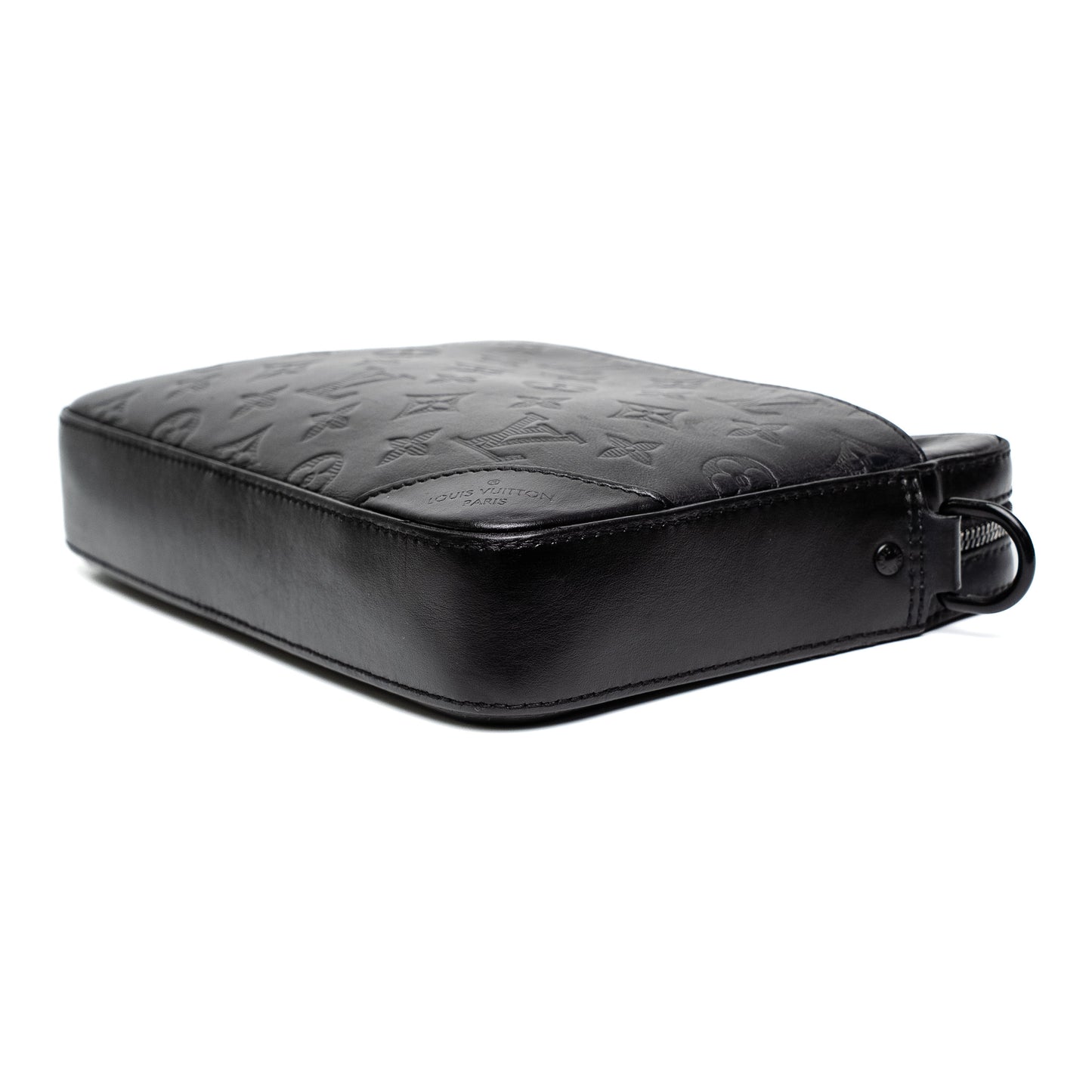 Louis Vuitton Duo Messenger Black Monogram Shadow Bag