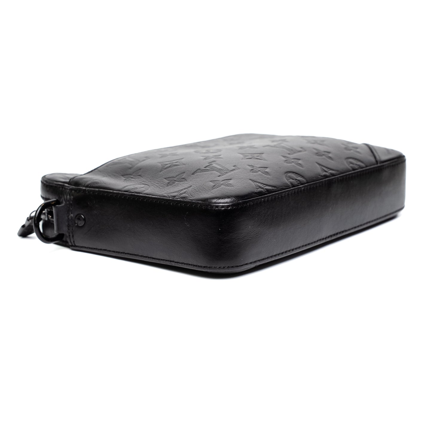 Louis Vuitton Duo Messenger Black Monogram Shadow Bag