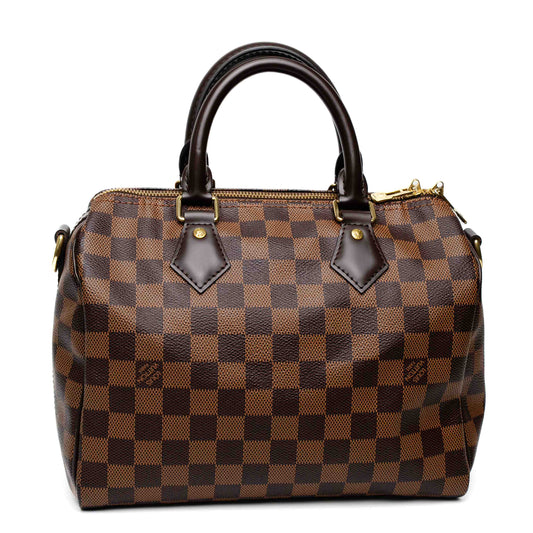 Louis Vuitton Speedy 25 Damier Ebene Bag