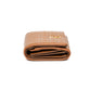 Burberry Maple Brown Quilted Trifold Wallet