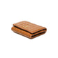 Burberry Maple Brown Quilted Trifold Wallet