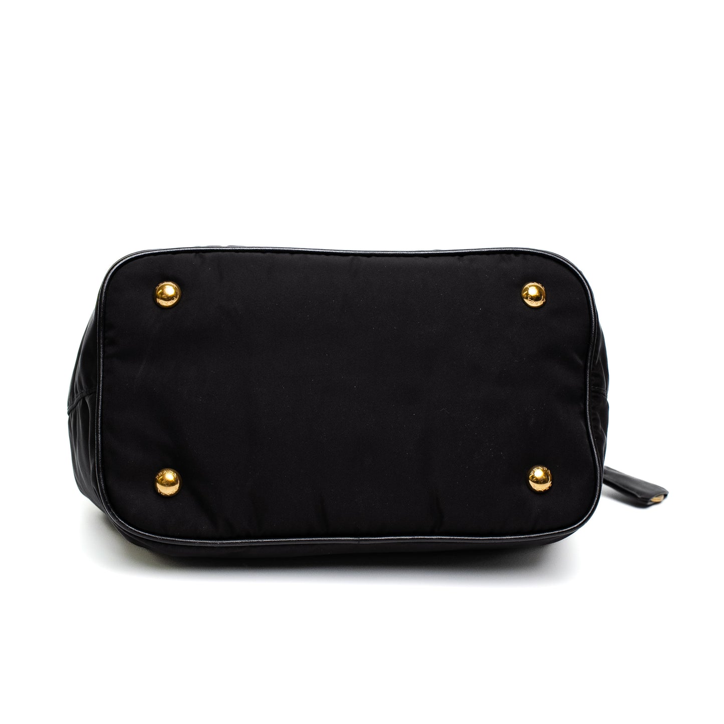 Prada Tessuto Nylon Black Tote Bag