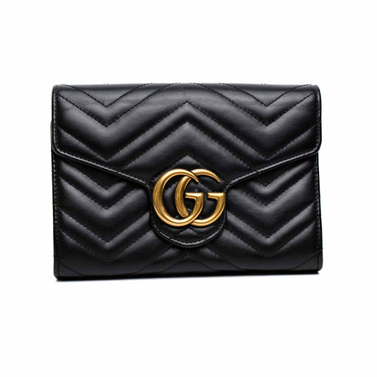 Gucci GG Marmont Wallet Chain Bag