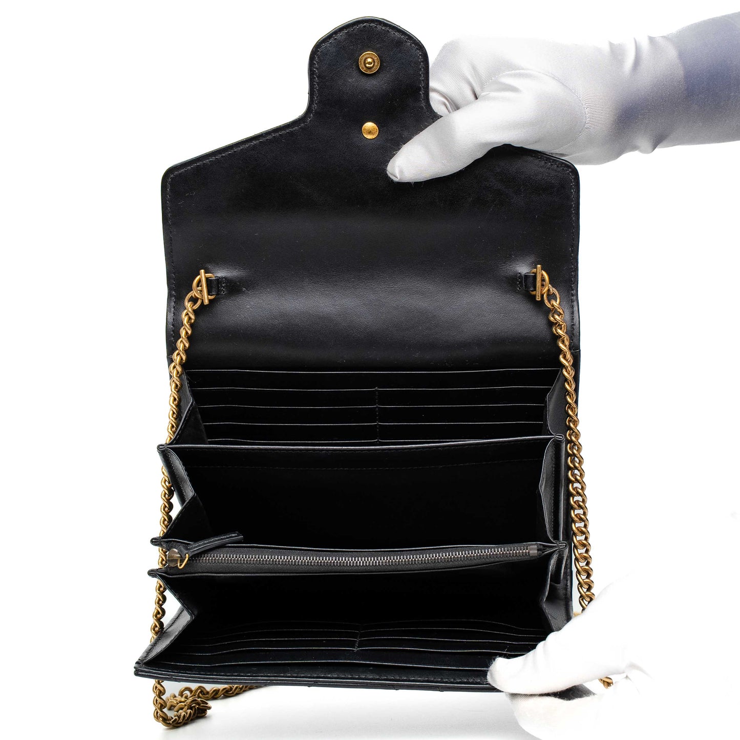 Gucci GG Marmont Wallet Chain Bag