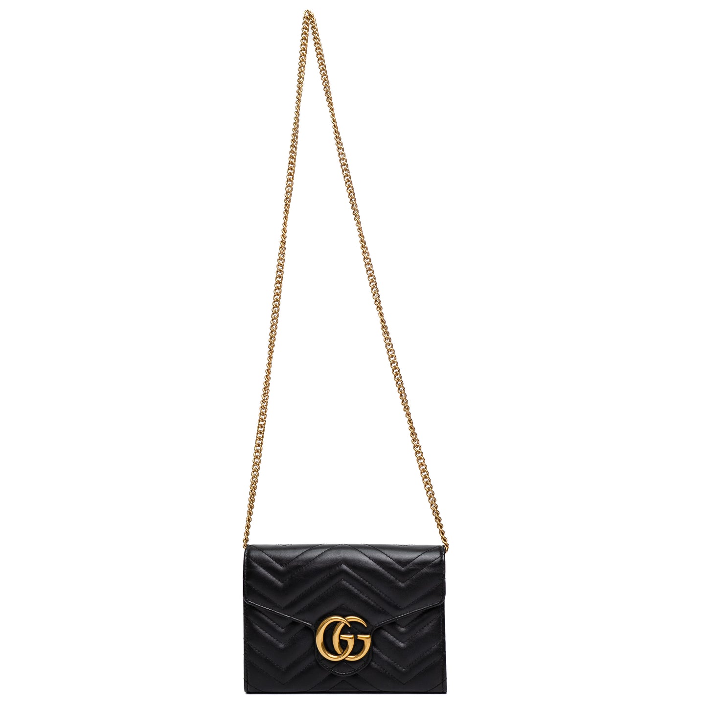 Gucci GG Marmont Wallet Chain Bag
