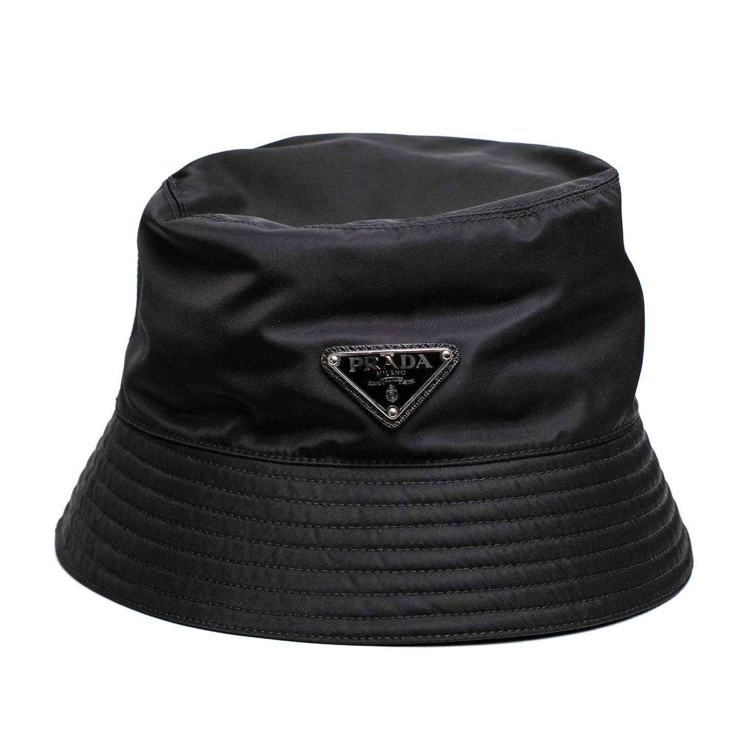 Prada Black Re-Nylon Bucket Hat