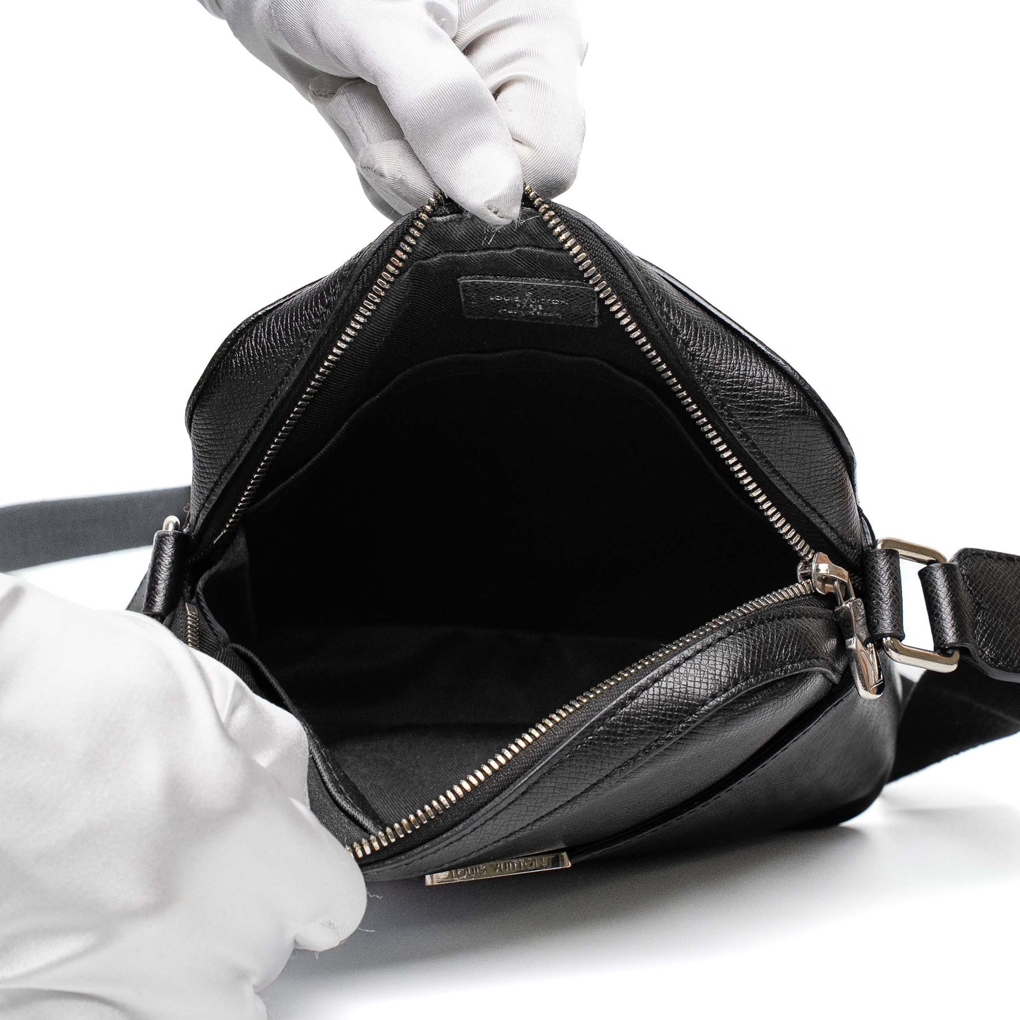 Louis Vuitton Black Anton Pochette Bag