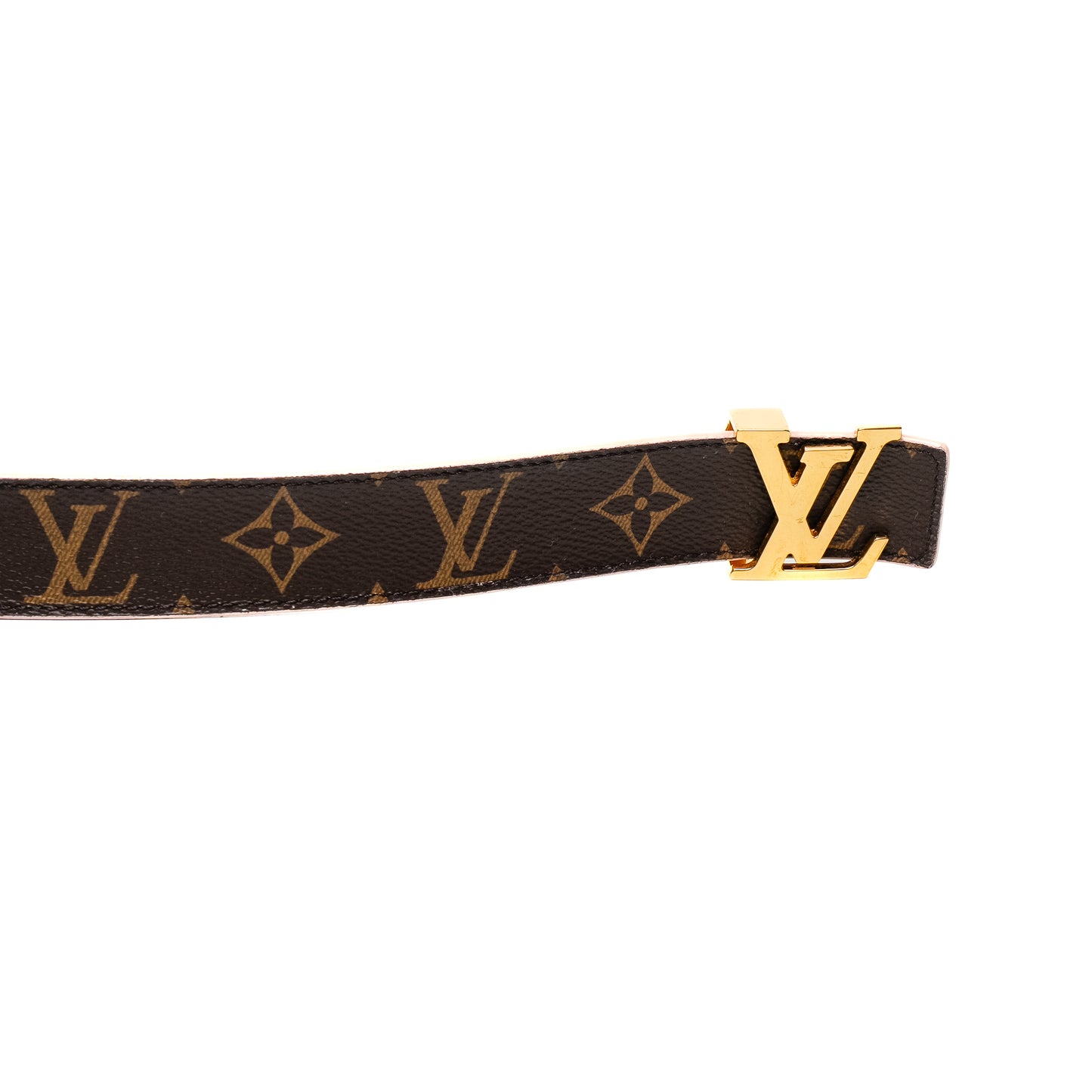 Louis Vuitton Pink Reversible Belt