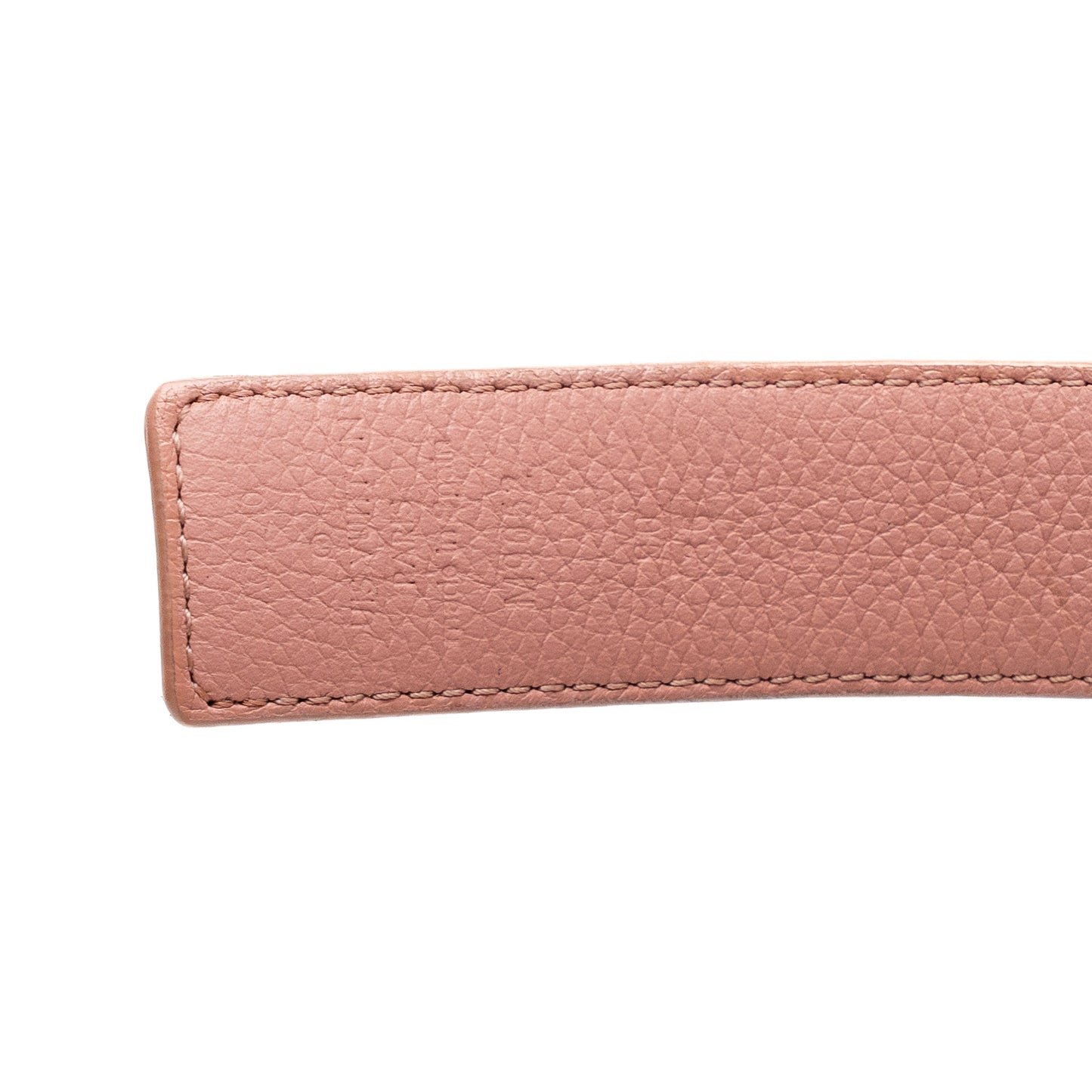 Louis Vuitton Pink Reversible Belt