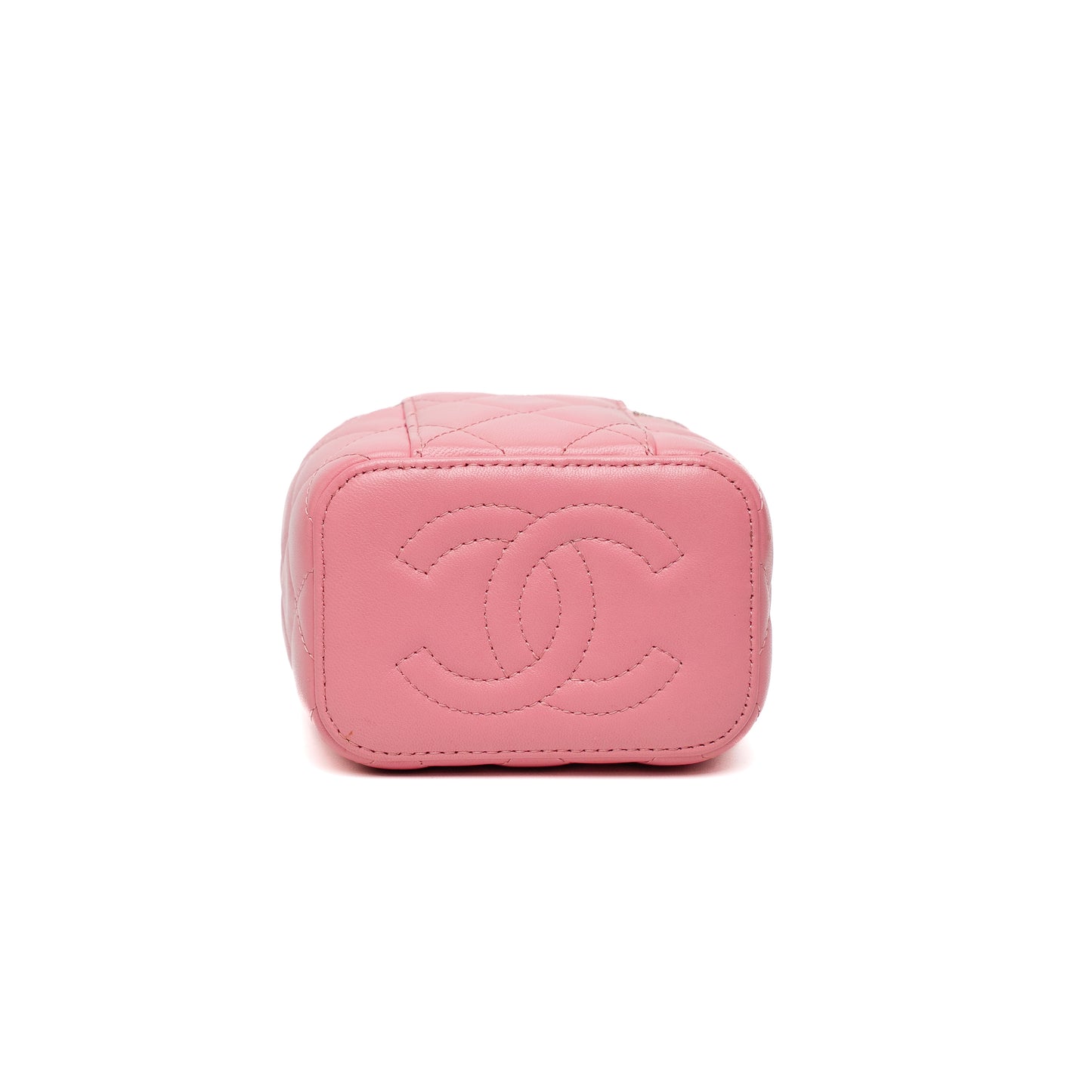 Chanel Pink Mini Vanity Case Bag