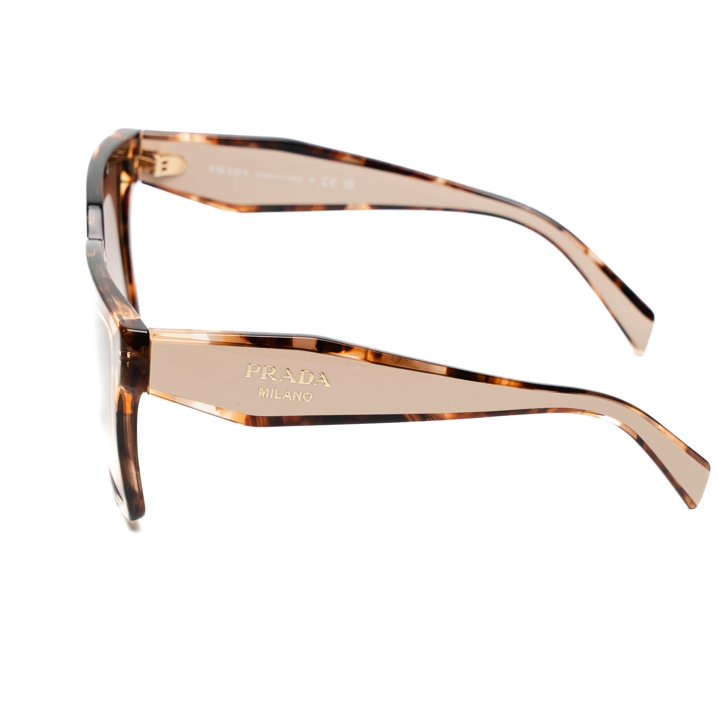 Prada Tortoiseshell Oversized Sunglasses