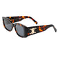 Celine Maxi Triomphe Havana Sunglasses
