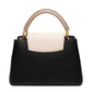 Louis Vuitton Capucines MM Black Leather Bag