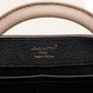 Louis Vuitton Capucines MM Black Leather Bag