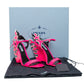 Prada Flame Patent Leather Heels