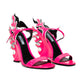Prada Flame Patent Leather Heels