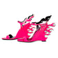 Prada Flame Patent Leather Heels