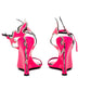 Prada Flame Patent Leather Heels