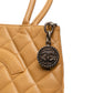 Chanel Medallion Beige Caviar Tote Bag
