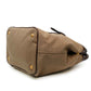 Prada Jacquard Logo Corda Bruciato Tote Bag