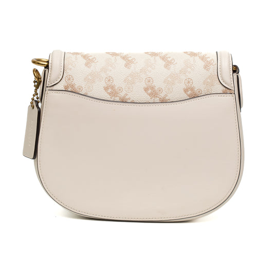 Coach Signature Carriage Beat Saddle Bag