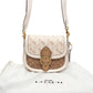 Coach Signature Carriage Beat Saddle Bag
