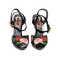 Dolce & Gabbana Floral Rose Heels
