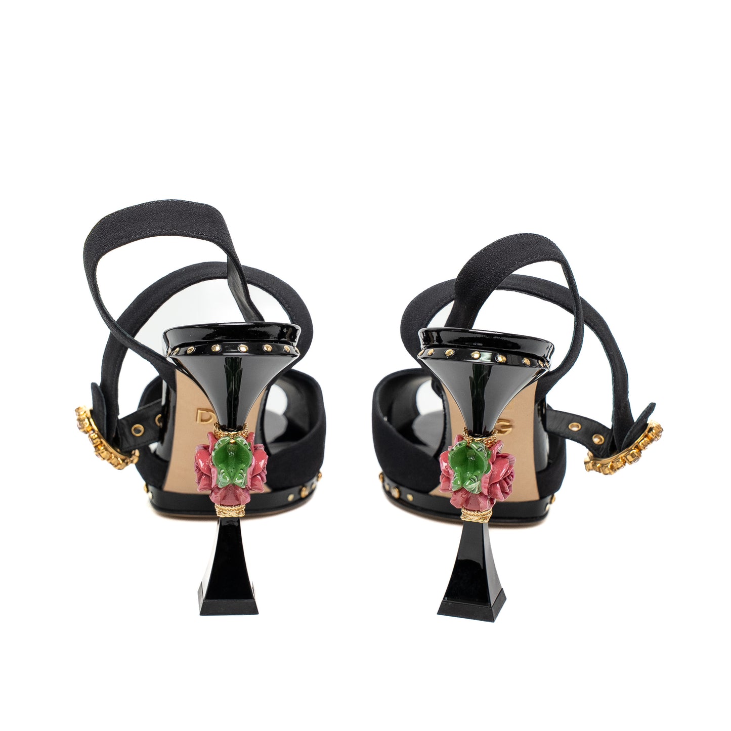 Dolce & Gabbana Floral Rose Heels