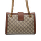 Gucci GG Supreme Padlock Shoulder Bag
