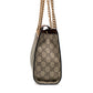 Gucci GG Supreme Padlock Shoulder Bag