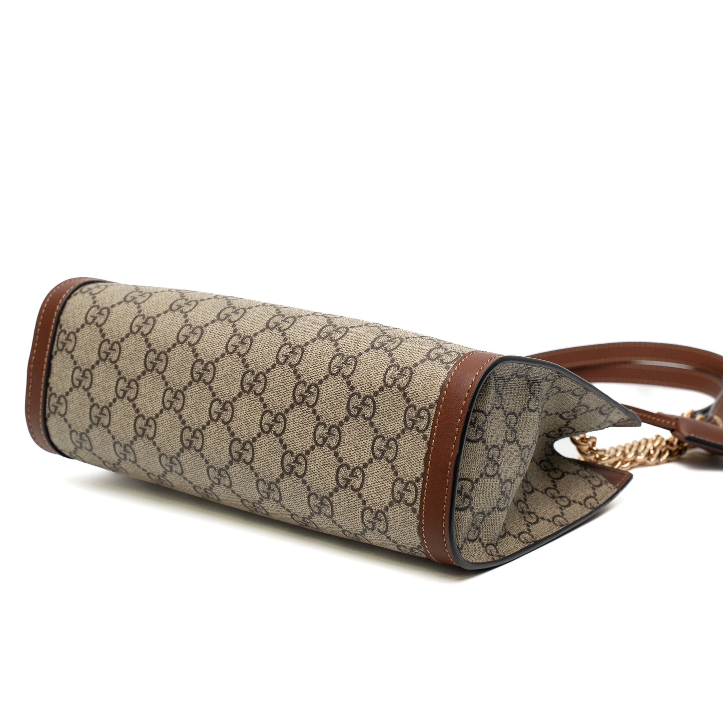 Gucci GG Supreme Padlock Shoulder Bag