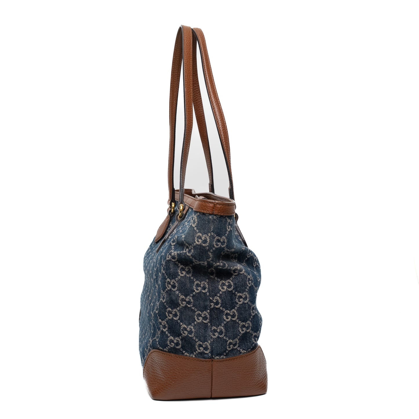 Gucci GG Denim Ophidia Medium Tote
