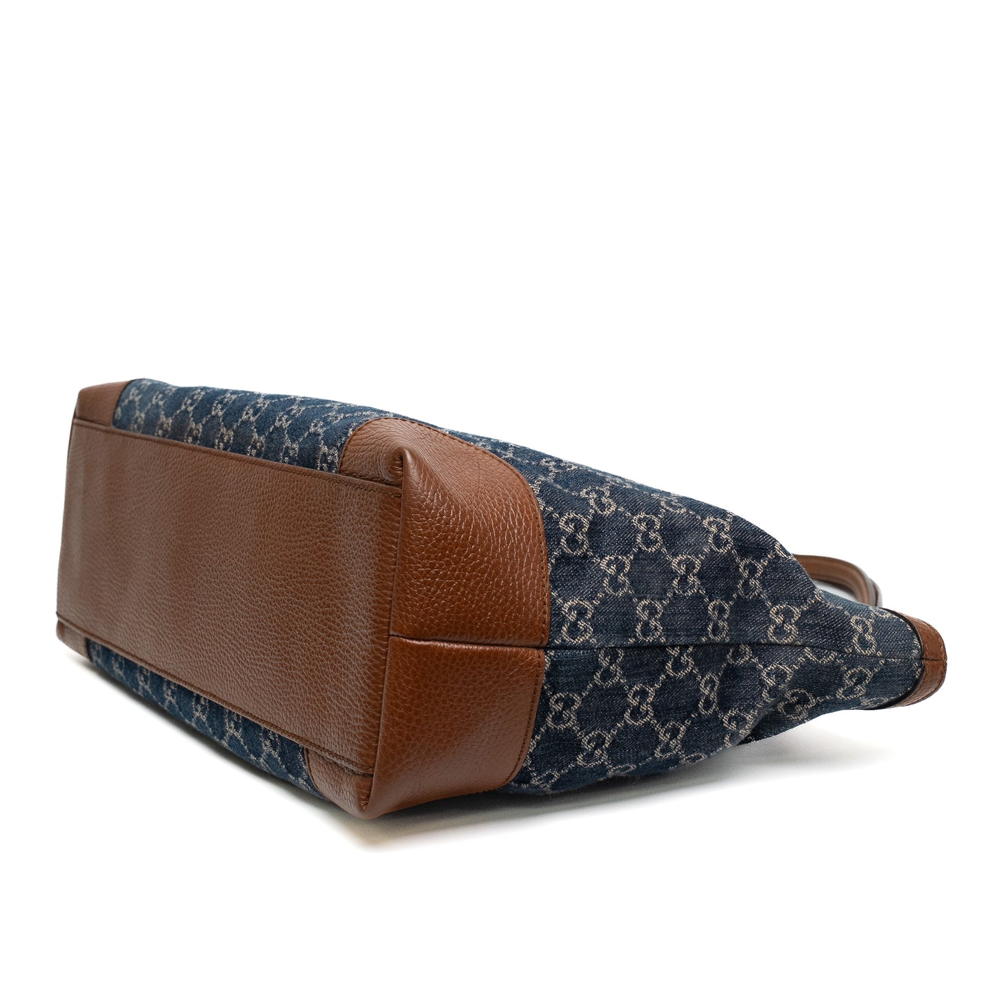 Gucci GG Denim Ophidia Medium Tote