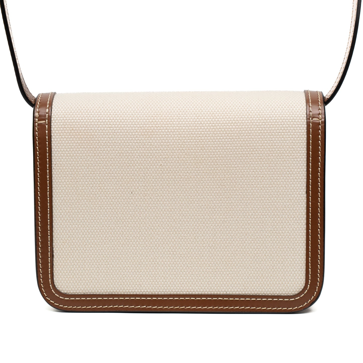 Burberry Mini TB Canvas Crossbody Bag
