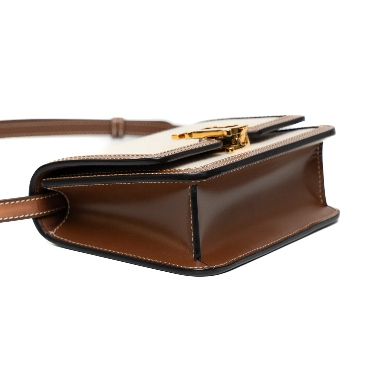 Burberry Mini TB Canvas Crossbody Bag