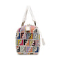 Fendi Multicolour Zucca Boston Bag