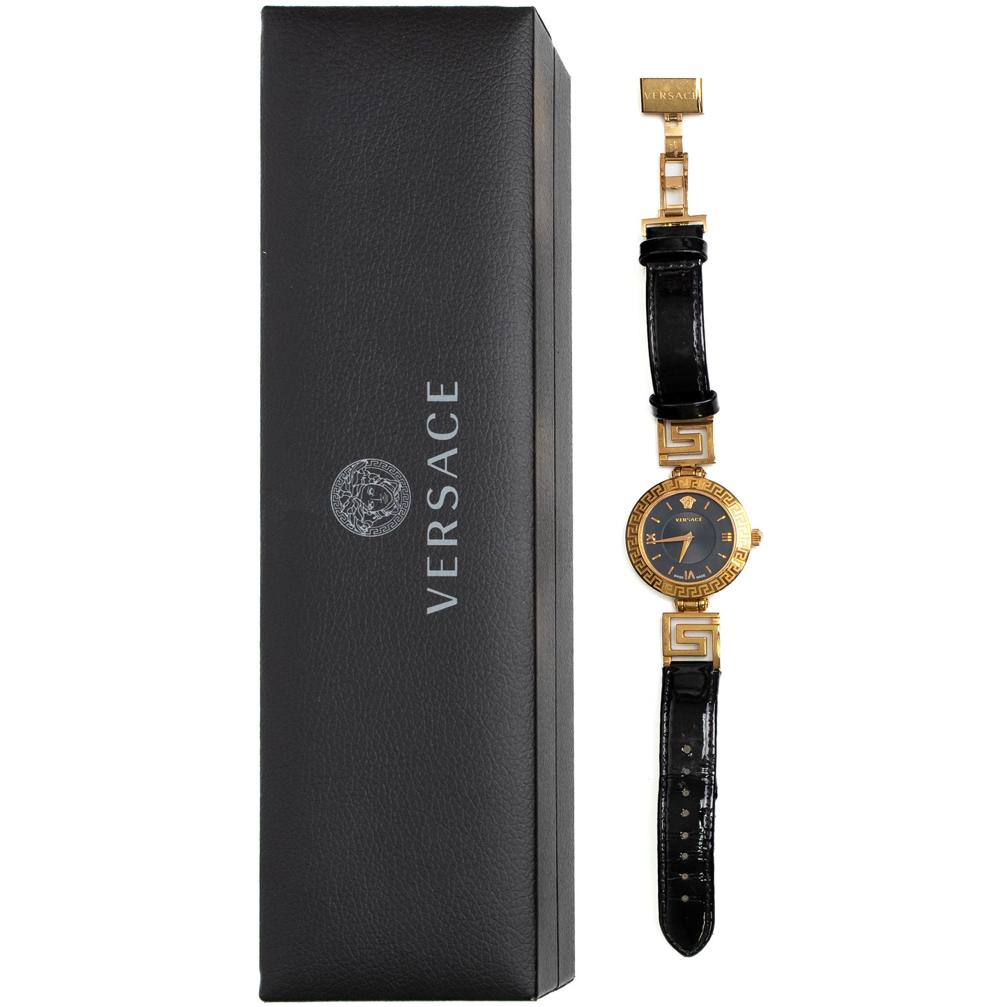 Versace Greca Icon Gold Watch