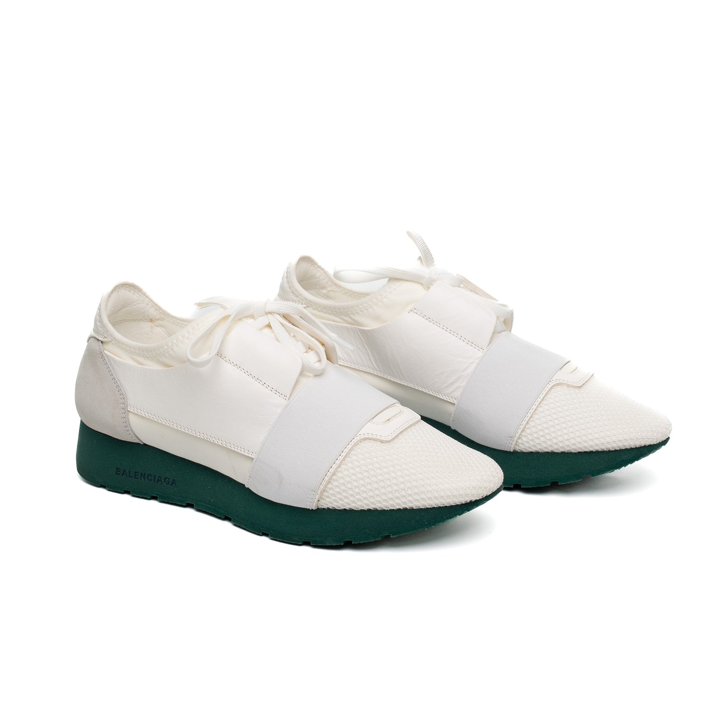 Balenciaga Race Runners White Sneakers
