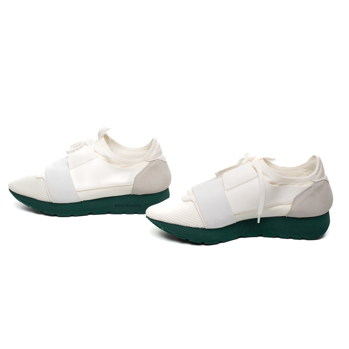 Balenciaga Race Runners White Sneakers