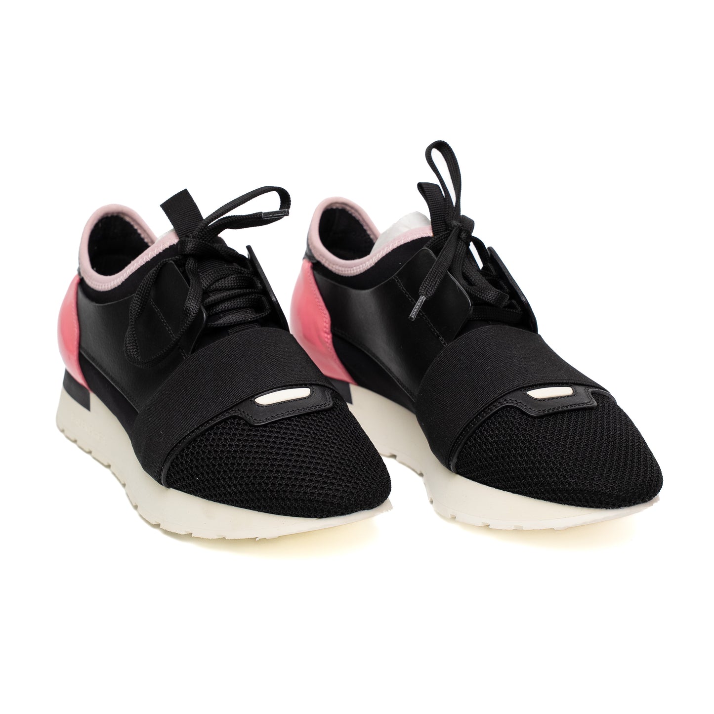 Balenciaga Race Runners Black Pink Sneakers