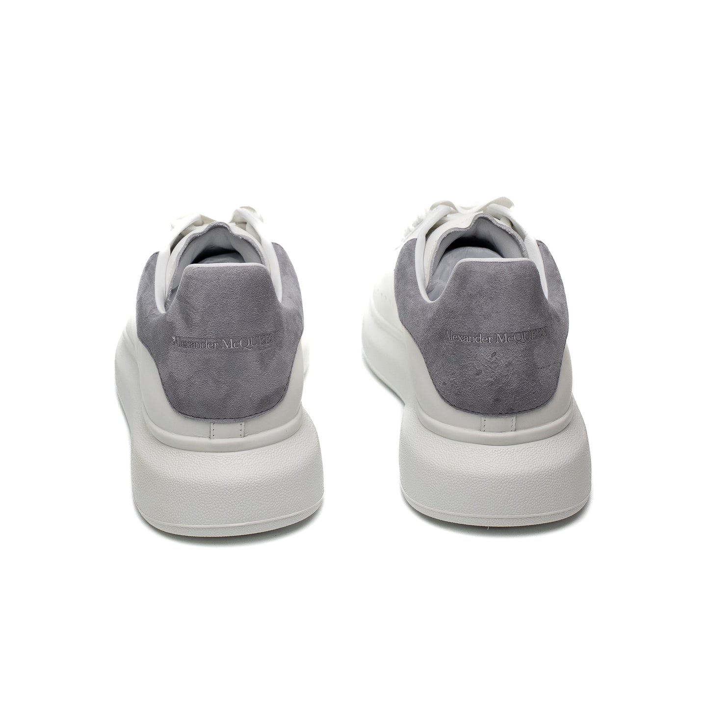 Alexander McQueen Oversized White Grey Sneakers
