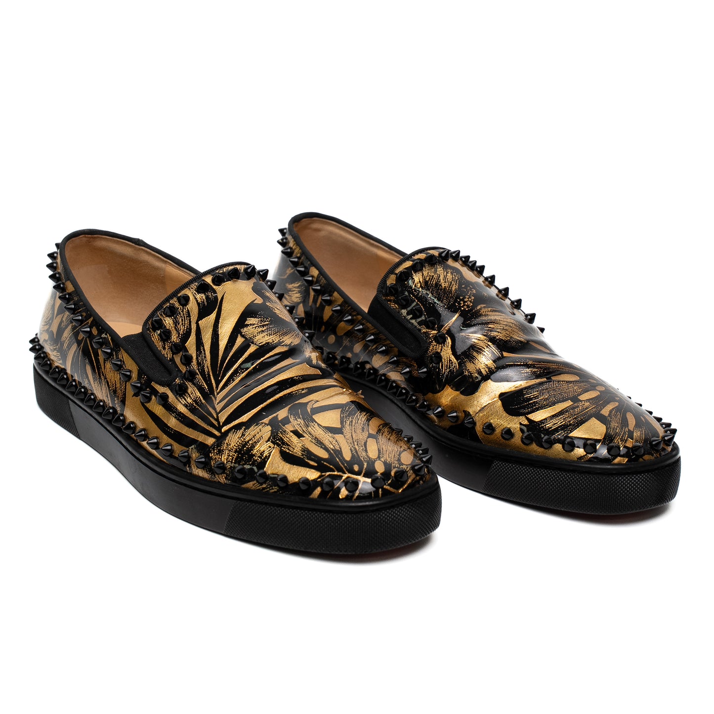 Christian Louboutin Pik Boat Patent Loafers