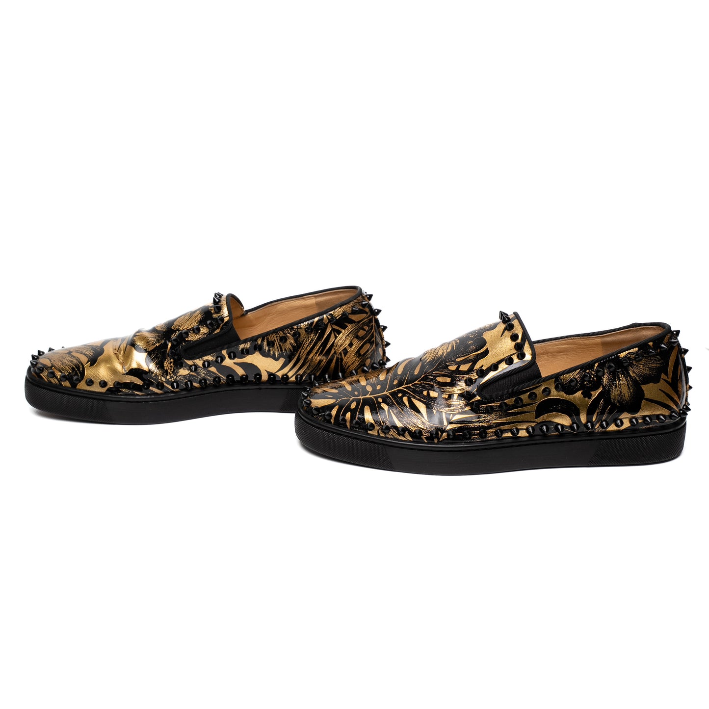 Christian Louboutin Pik Boat Patent Loafers